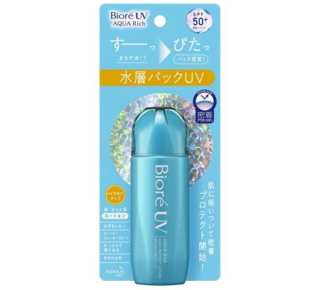 Biore UV Aqua Rich Aqua Protect Lotion SPF50 + / PA ++++ Sun protection lotion with aqua capsules, 70 ml