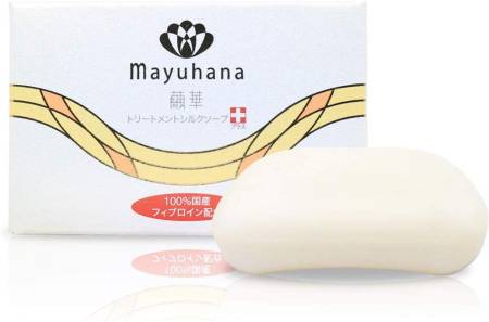 Mayuhana Cocoon Silk Soap, 50 g