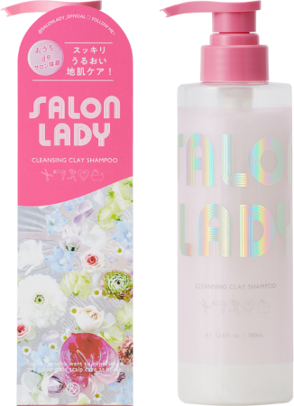 картинка SALON LADY Cleansing Clay Shampoo, 380 ml магазин одежды и аксессуаров являющийся официальным дистрибьютором в России  SALON LADY Cleansing Clay Shampoo, 380 ml