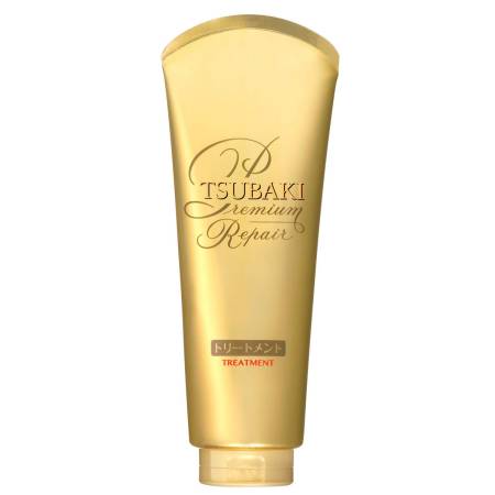 картинка SHISEIDO TSUBAKI Premium Repair Treatment with Camellia Oil, 180 ml магазин одежды и аксессуаров являющийся официальным дистрибьютором в России  SHISEIDO TSUBAKI Premium Repair Treatment with Camellia Oil, 180 ml