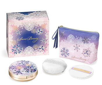 Купить SHISEIDO SNOW BEAUTY 2022 Brightening Skin Care Powder Пудра с прозрачной вуалью на 36best.com — фото SHISEIDO SNOW BEAUTY 2022 Brightening Skin Care Powder Пудра с прозрачной вуалью - фото