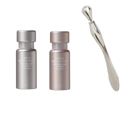 AXXZIA Beauty Eyes Routine Care Premium Spatula Set  + branded spatula for massage as a gift!