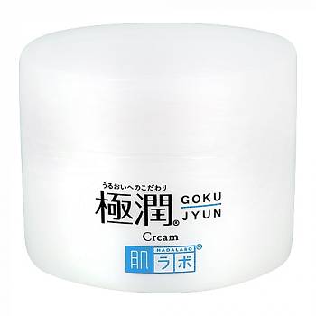 Купить ROHTO Hada Labo Gokujyun Легкий ночной крем, 50 гр на 36best.com — фото ROHTO Hada Labo Gokujyun Легкий ночной крем, 50 гр - фото