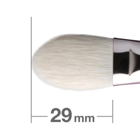 картинка Hakuhodo J116 Highlight Brush Round & Flat магазин одежды и аксессуаров являющийся официальным дистрибьютором в России  Hakuhodo J116 Highlight Brush Round & Flat