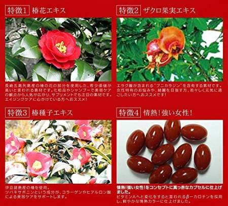 картинка Seedcoms Pomegranate Extract + Camellia, for 1 month магазин одежды и аксессуаров являющийся официальным дистрибьютором в России  Seedcoms Pomegranate Extract + Camellia, for 1 month