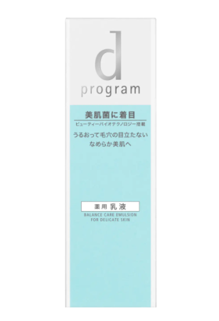 SHISEIDO d program Balancing care Emulsion, 100 ml