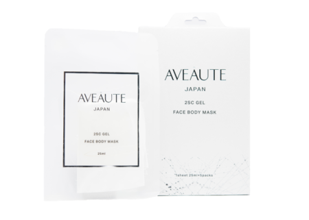 Japanese Skincare - Buy AVEAUTE  2SC GEL FACE BODY MASK, 5 pcs Online from Japan | 36Best Kawai AVEAUTE  2SC GEL FACE BODY MASK, 5 pcs