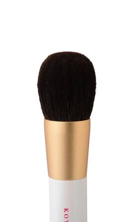 картинка KOYUDO fu-pa14 Ena Gray Squirrel Powder Brush face Brush pink-ash магазин одежды и аксессуаров являющийся официальным дистрибьютором в России  KOYUDO fu-pa14 Ena Gray Squirrel Powder Brush face Brush pink-ash
