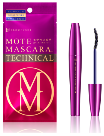 картинка Flowfushi Mote TECHNICAL BOOST Mascara & PRIMER Mascara, some mascara, dark blue магазин одежды и аксессуаров являющийся официальным дистрибьютором в России  Flowfushi Mote TECHNICAL BOOST Mascara & PRIMER Mascara, some mascara, dark blue