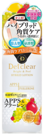 MEISHOKU Detclear Bright and Peel Hubrid Lotion Cleansing exfoliating face lotion, 180ml