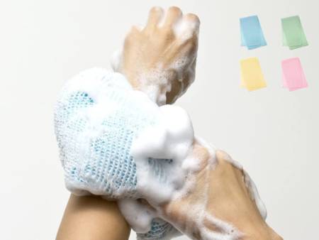 картинка MARNA Foam Factory Body Wash Towel магазин одежды и аксессуаров являющийся официальным дистрибьютором в России  MARNA Foam Factory Body Wash Towel