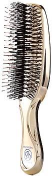 Купить S Heart S Scalp Brush World Premium Gold Премиальная расческа для волос и кожи головы, золотая на 36best.com — фото S Heart S Scalp Brush World Premium Gold Премиальная расческа для волос и кожи головы, золотая - фото