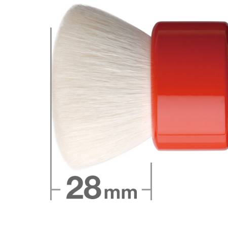 картинка Hakuhodo Kinoko Brush flat (vermilion) H2376 магазин одежды и аксессуаров являющийся официальным дистрибьютором в России  Hakuhodo Kinoko Brush flat (vermilion) H2376