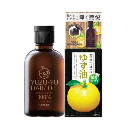 картинка UTENA YUZU-YU Natural and Non-Silicone Hair Oil 100% Oil YUZU for the beauty of hair, 60ml магазин одежды и аксессуаров являющийся официальным дистрибьютором в России  UTENA YUZU-YU Natural and Non-Silicone Hair Oil 100% Oil YUZU for the beauty of hair, 60ml