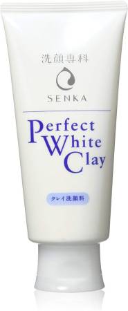 SHISEIDO Hada Senka Perfect White Clay facial cleansing the face with white clay 120g