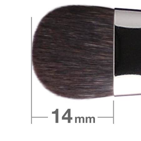 картинка B532BkSL Hakuhodo Eye Shadow Brush round and flat магазин одежды и аксессуаров являющийся официальным дистрибьютором в России  B532BkSL Hakuhodo Eye Shadow Brush round and flat