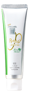 Купить APAGARD Premio Extra Mint Отбеливающая зубная паста экстра мята, 105 г на 36best.com — фото APAGARD Premio Extra Mint Отбеливающая зубная паста экстра мята, 105 г - фото