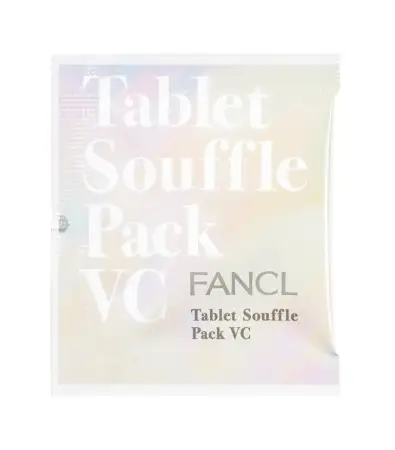 Fancl Souffle Pack VC Face wash souffle mask, 15 pieces