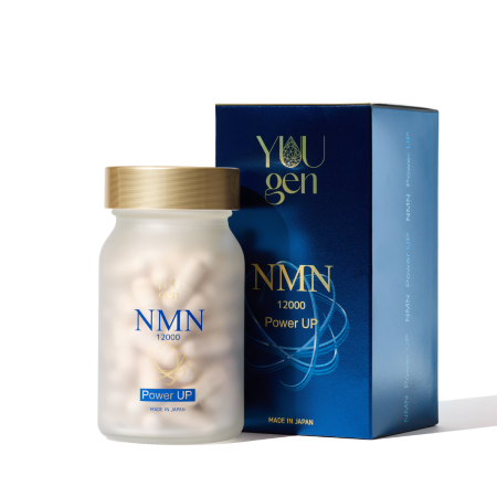 YUUGEN NMN Power Up 12000 Complex with "vitamin of youth" and antioxidants, for 1-2 months