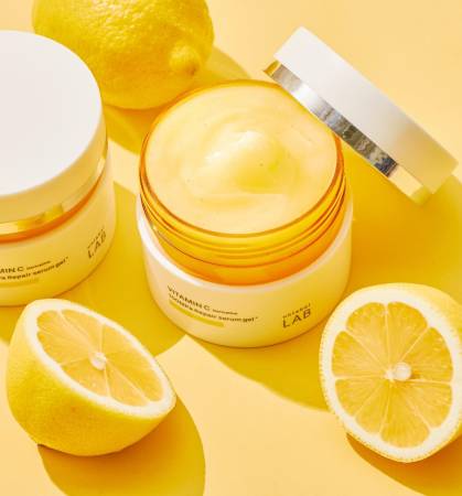 Unlabel LAB  Repair Serum Gel with vitamin C to tighten pores and brighten skin, 80 g