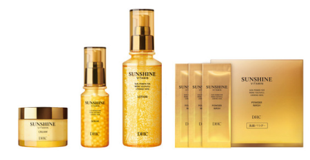 DHC SUNSHINE Vitamin Powder Wash Cleansing Vitamin Powder for the face, 0.4 g × 30 pcs.