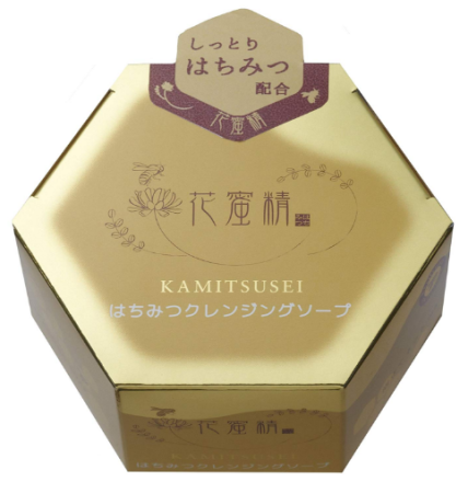 KAMITSUSEI Honey Cleansing Soap Cleansing soap for face with honey, 85gr