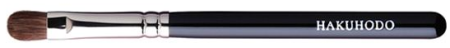 картинка J243 Hakuhodo Eye Shadow Brush Round & Flat магазин одежды и аксессуаров являющийся официальным дистрибьютором в России  J243 Hakuhodo Eye Shadow Brush Round & Flat