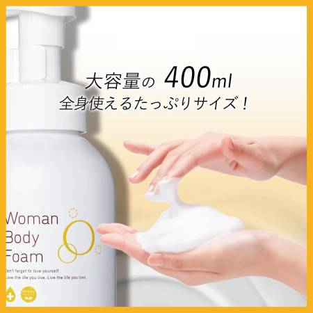 Pia Jour Woman Body Foam for delicate areas and the whole body, 400 ml