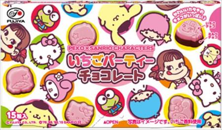 картинка Children's chocolate figurines of cartoon characters Fujia Peco Sanrio 40 gr магазин одежды и аксессуаров являющийся официальным дистрибьютором в России  Children's chocolate figurines of cartoon characters Fujia Peco Sanrio 40 gr