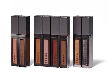 THREE United Fluid Eye Color Жидкие тени для век с жемчужным сиянием - фото