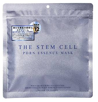 THE STEM CELL PDRN ESSENCE MASK Антивозрастная тканевая маска с PDRN и экзосомами, 30 шт  - фото