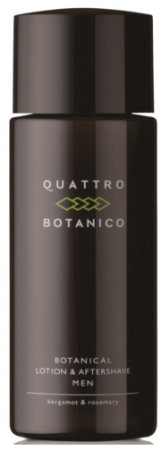 картинка QUATTRO BOTANICO LOTION & anti Aging MEN AFTERSHAVE lotion - after shave emulsion, 115мл магазин одежды и аксессуаров являющийся официальным дистрибьютором в России  QUATTRO BOTANICO LOTION & anti Aging MEN AFTERSHAVE lotion - after shave emulsion, 115мл
