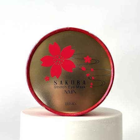 HITOKI SAKURA Stretch Eye Mask NMN Anti-aging patches with instant effect with nicotinamide and peptides, 60 pcs