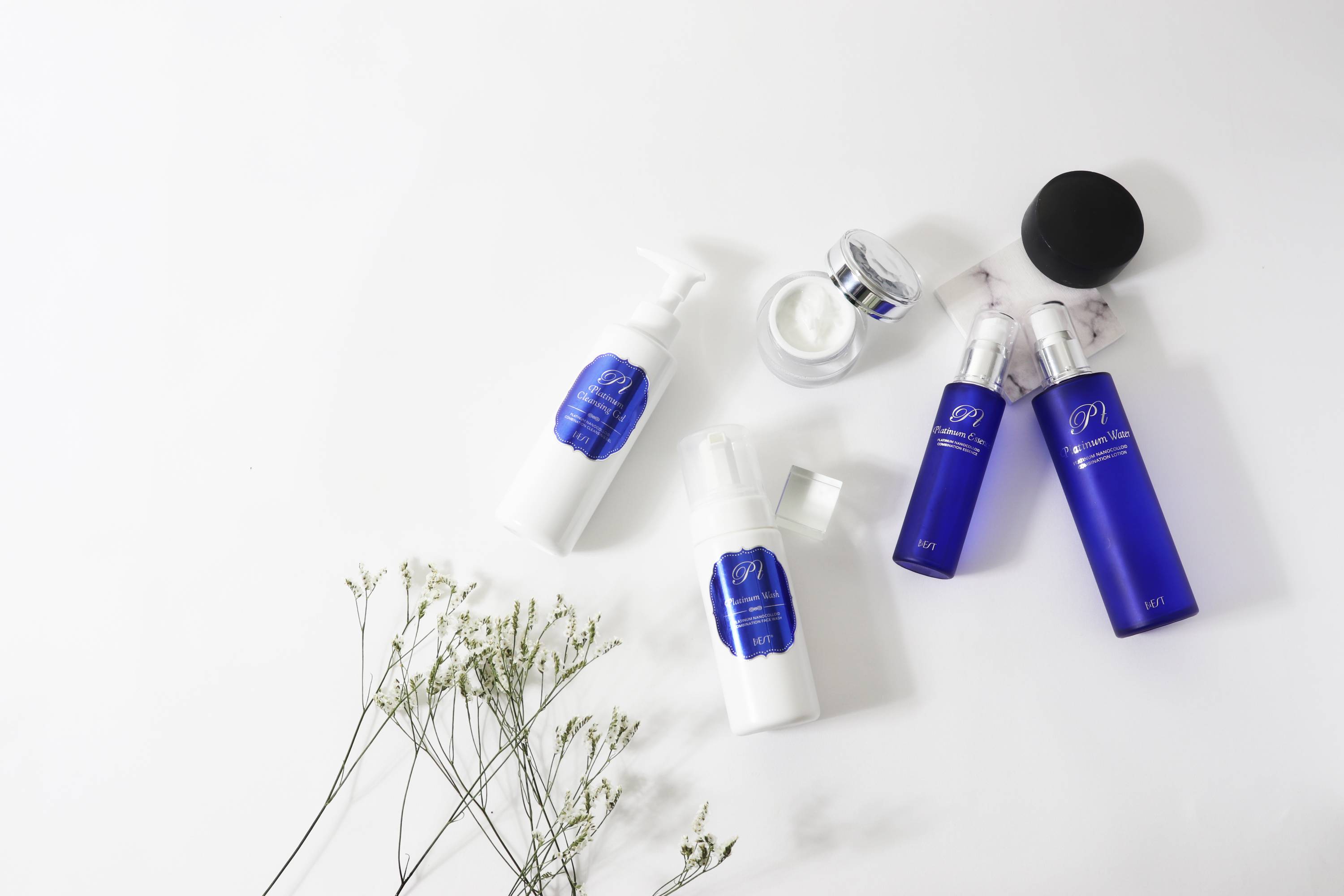 Japanese Skincare - Buy BiEST PLATINUM ESSENCE - antioxidant essence with platinum nanocolloid, 60 ml Online from Japan | 36Best Kawai BiEST PLATINUM ESSENCE - antioxidant essence with platinum nanocolloid, 60 ml