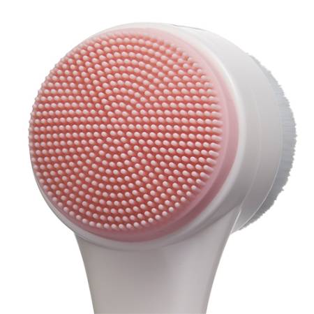 Kojitto face wash brush double-Sided brush for skin cleansing and face massage