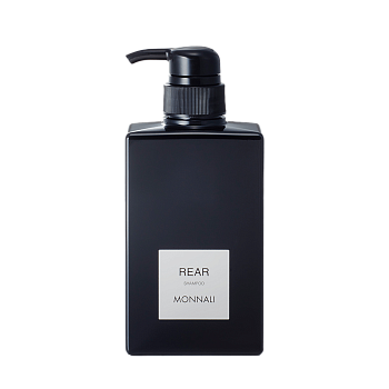картинка MONNALI REAR Shampoo Healing shampoo for hair and scalp, 350 ml магазин одежды и аксессуаров являющийся официальным дистрибьютором в России  MONNALI REAR Shampoo Healing shampoo for hair and scalp, 350 ml
