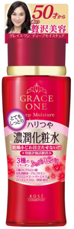 Japanese Skincare - Buy KOSE Cosmeport Grace One Deep Moisture Lotion Deep moisture lotion for aging skin, 180ml Online from Japan | 36Best Kawai KOSE Cosmeport Grace One Deep Moisture Lotion Deep moisture lotion for aging skin, 180ml