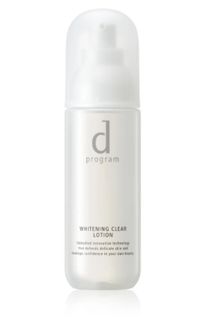 SHISEIDO d Program Whitening Lotion for Perfect Skin Tone, 125 ml