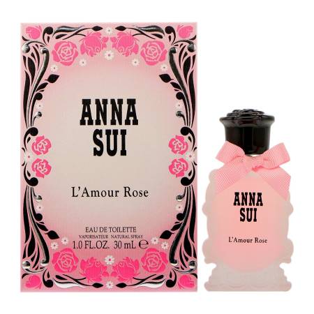 картинка Lamour ANNA SUI Rose Toilet water 30 ml магазин одежды и аксессуаров являющийся официальным дистрибьютором в России  Lamour ANNA SUI Rose Toilet water 30 ml