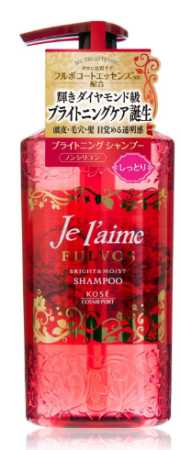 картинка KOSE Cosmeport Je l'aime FULVOS Bright & Moist Shampoo free shampoo for dry hair магазин одежды и аксессуаров являющийся официальным дистрибьютором в России  KOSE Cosmeport Je l'aime FULVOS Bright & Moist Shampoo free shampoo for dry hair