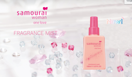 SPR Samourai Woman One Love Perfumed mist for hair and body with a fresh fruity scent, 150 ml