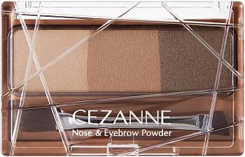 CEZANNE Nose & Eyebrow Powder Тени-скульптор для бровей - фото