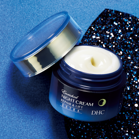 картинка DHC Enriched Night Cream Repair Lift Night Lifting Face Cream, 50g магазин одежды и аксессуаров являющийся официальным дистрибьютором в России  DHC Enriched Night Cream Repair Lift Night Lifting Face Cream, 50g
