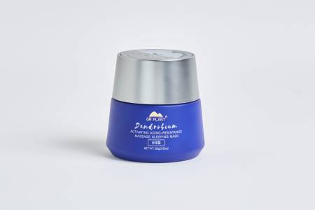 DR. PLANT DENDROBIUM ACTIVATING AGING RESISTANCE REPAIR SLEEPING MASK Night regenerating cream mask with massager, 100 g
