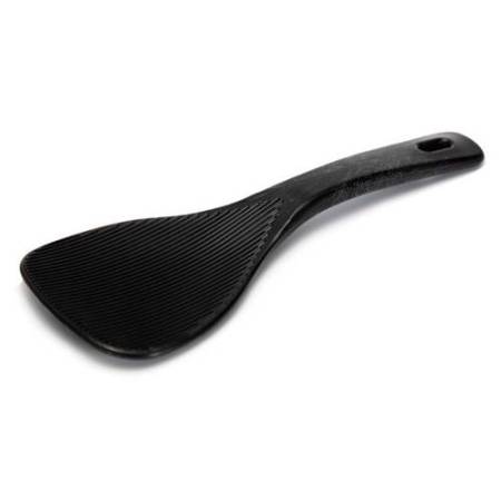 Rice spatula with bamboo charcoal