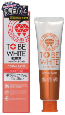 картинка TO BE WHITE Paste Dental Whitening treatment toothpaste 100g магазин одежды и аксессуаров являющийся официальным дистрибьютором в России  TO BE WHITE Paste Dental Whitening treatment toothpaste 100g