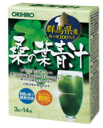 ORIHIRO Mulberry leaves juice, 14 pcs
