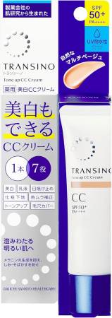  TRANSINO Medicated Tone Up CC  Whitening CC face cream with SPF 50 + PA ++ ++, 30g