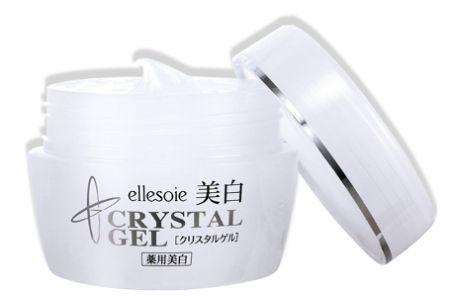 Ellesoie Crystal Gel Whitening All-in-One Whitening Moisturizing Facial Gel, 60g