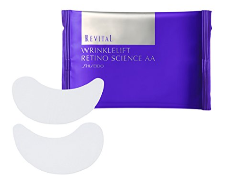 Shiseido REVITAL Wrinkle Lift Retino Science AA Wrinkle eye patches, 12 pairs